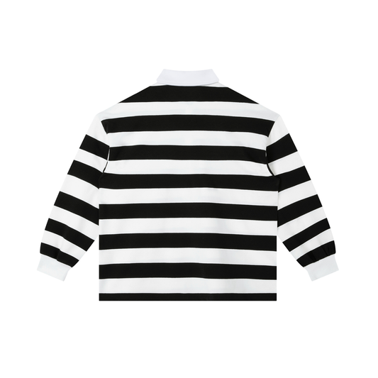 DF Fall 2026 - Rugb Stripe Polo Shirt