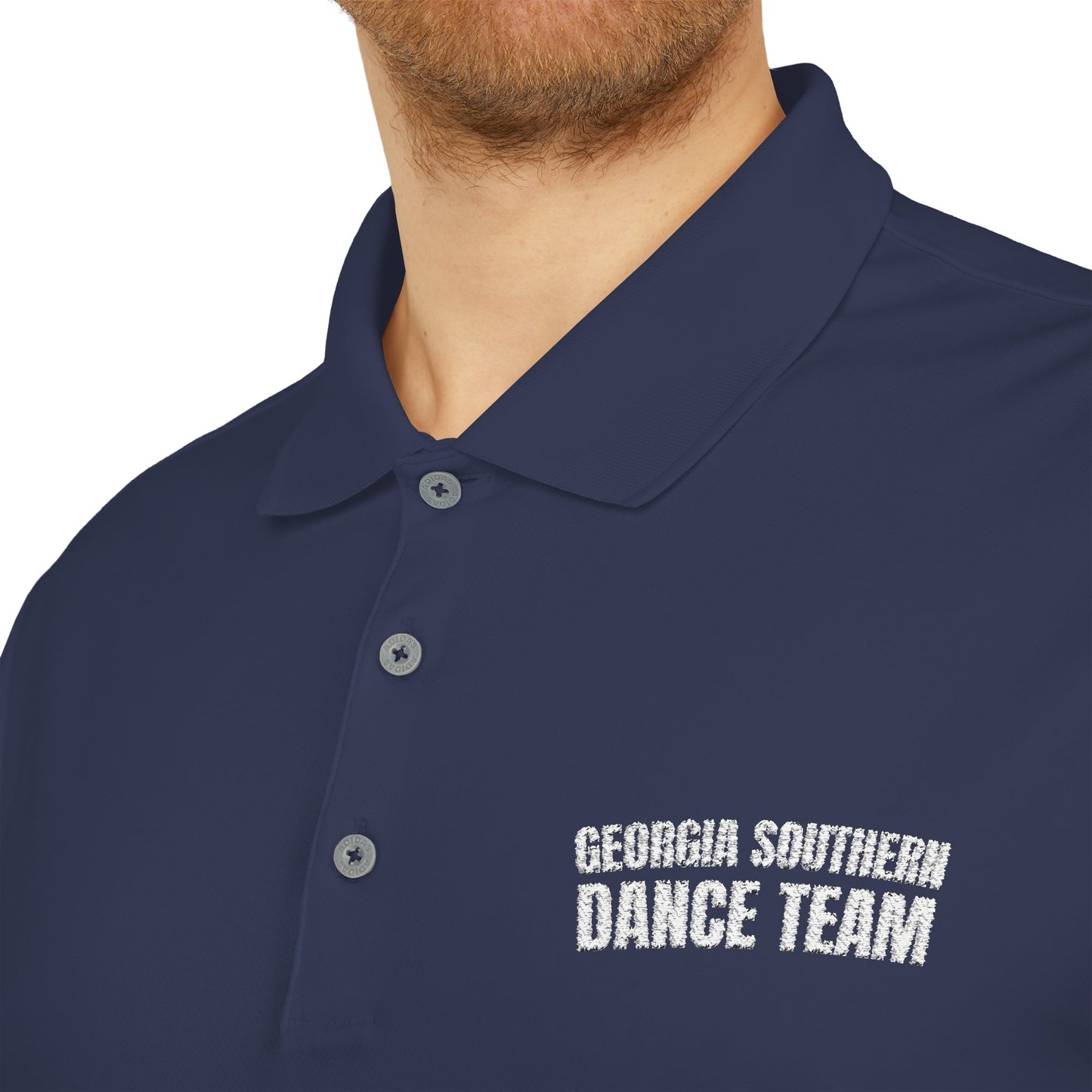 Georgia Southern Dance Team Unisex Performance Polo Shirt, Adidas (Embroidered)