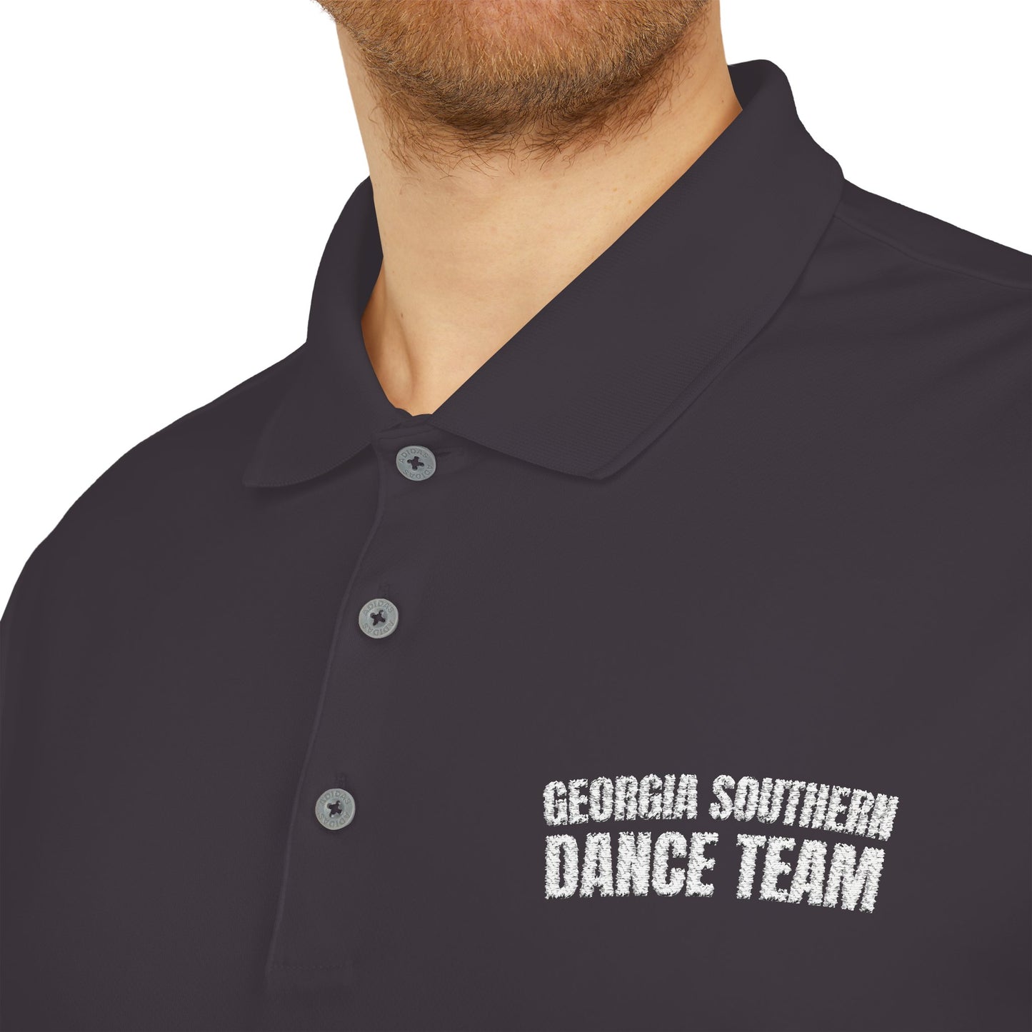 Georgia Southern Dance Team Unisex Performance Polo Shirt, Adidas (Embroidered)