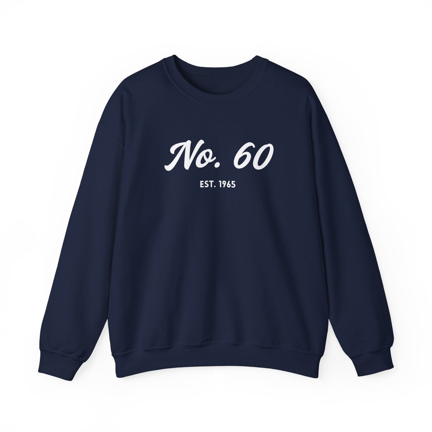 No. 60 EST 1965 - Unisex Crewneck Sweatshirt