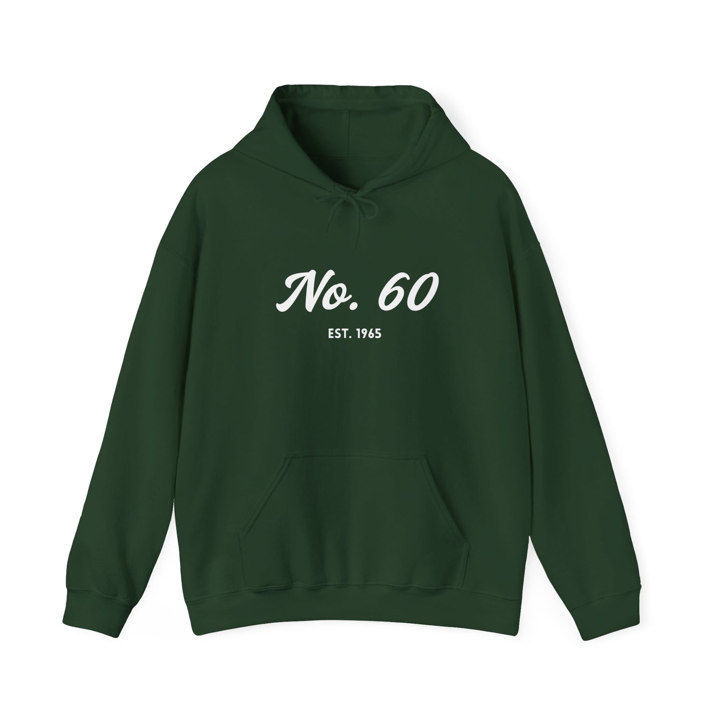 No. 60 EST. 1965 - Unisex Hooded Sweatshirt