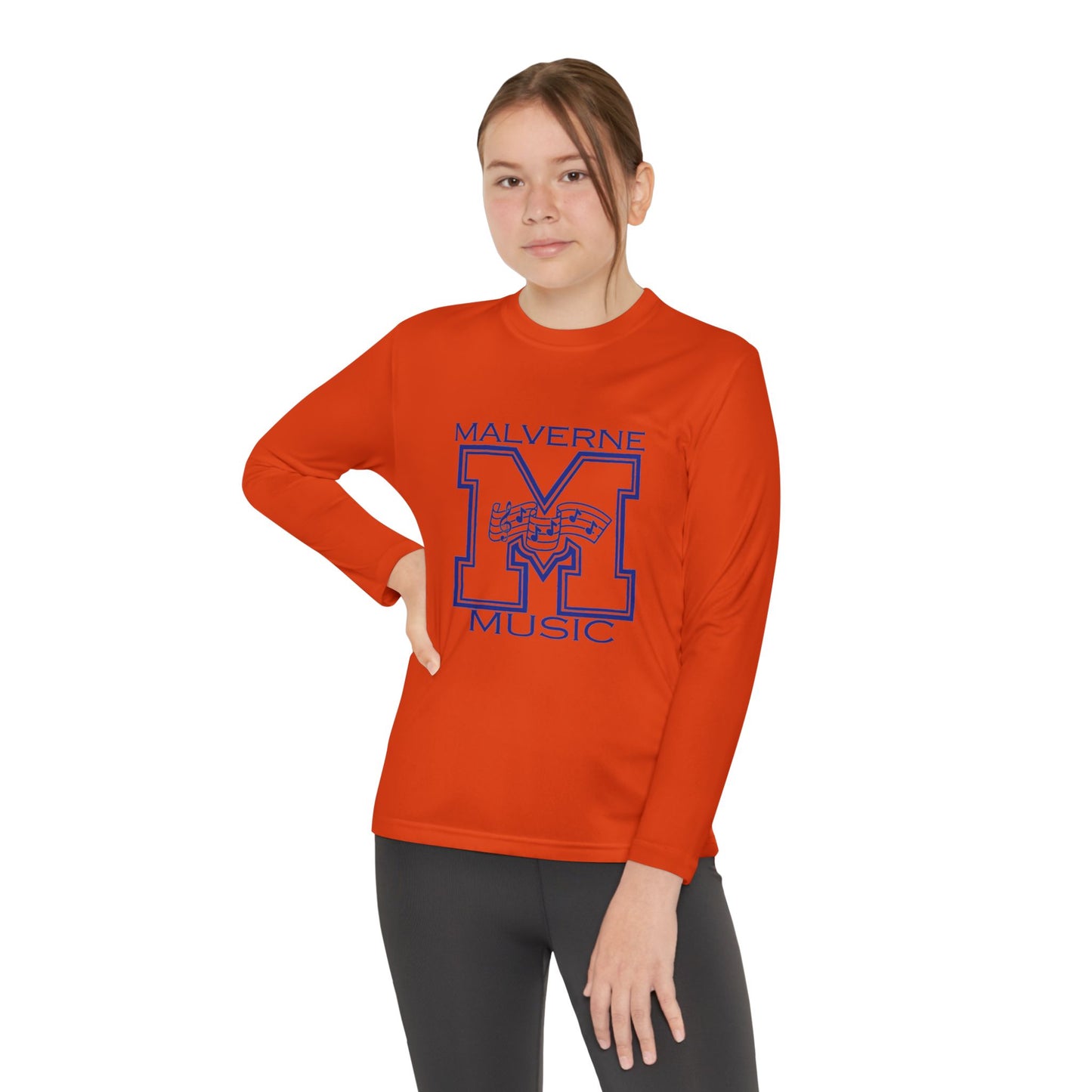 Malverne Music - Youth Long Sleeve Tee