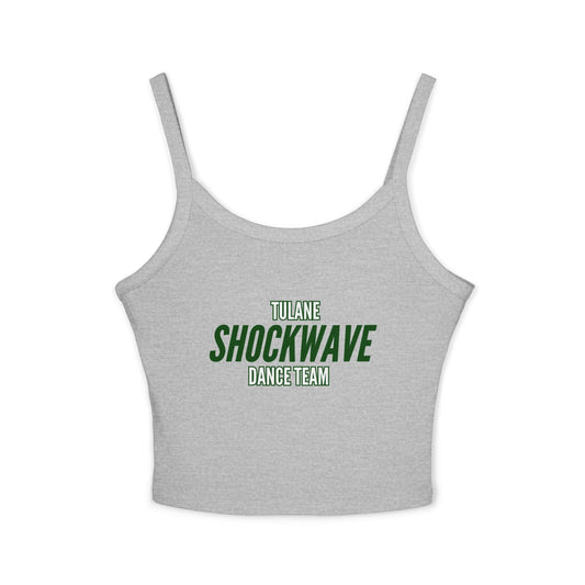 TODT - CUSTOM Women's Spaghetti Strap Tank (Front Design, Back Name) - (Multiple Colors)