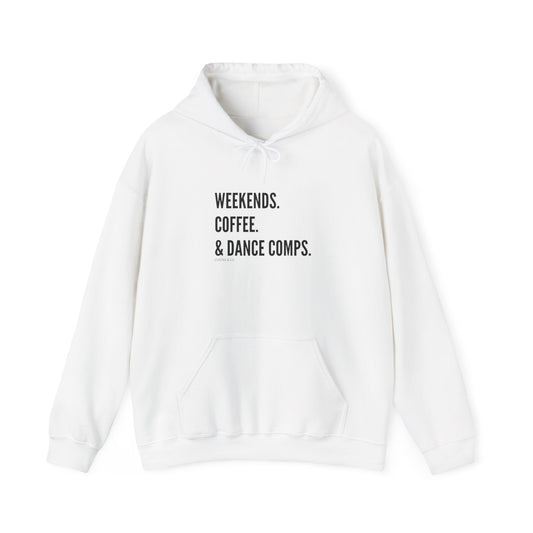 DANCE COMPS - Unisex Hooded Sweatshirt - Front Design