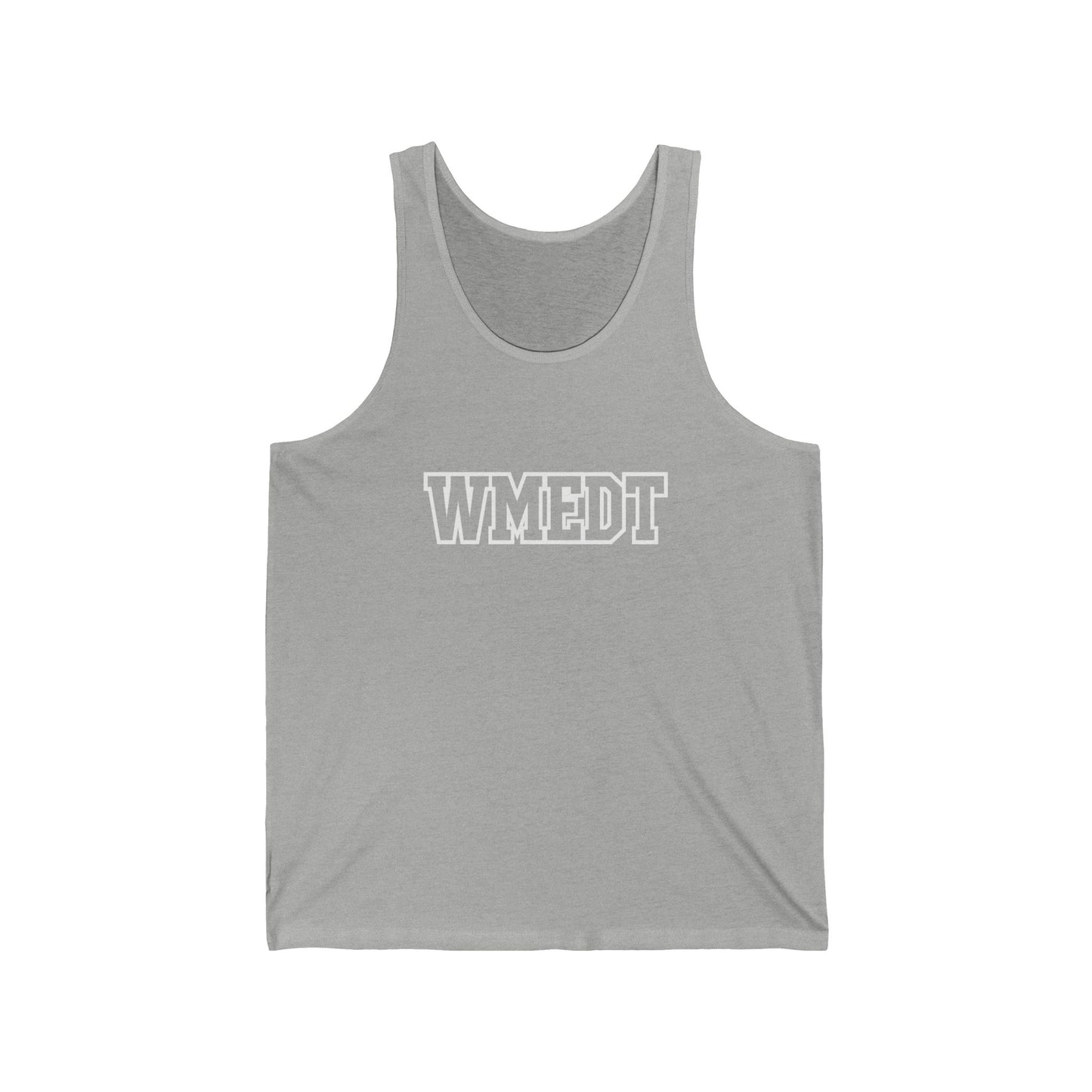 WMEDT: Unisex Jersey Tank Top (Multiple Colors)
