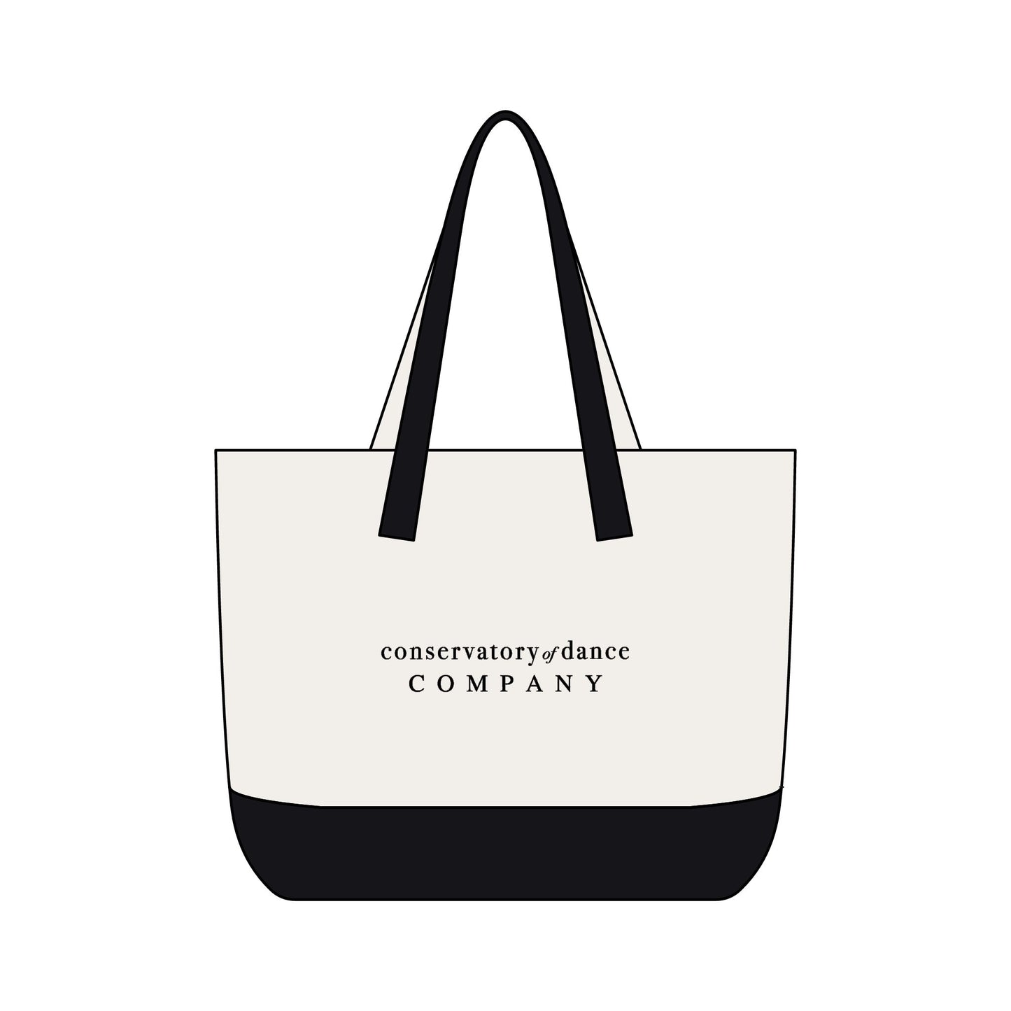 CODC - Zippered Canvas Tote