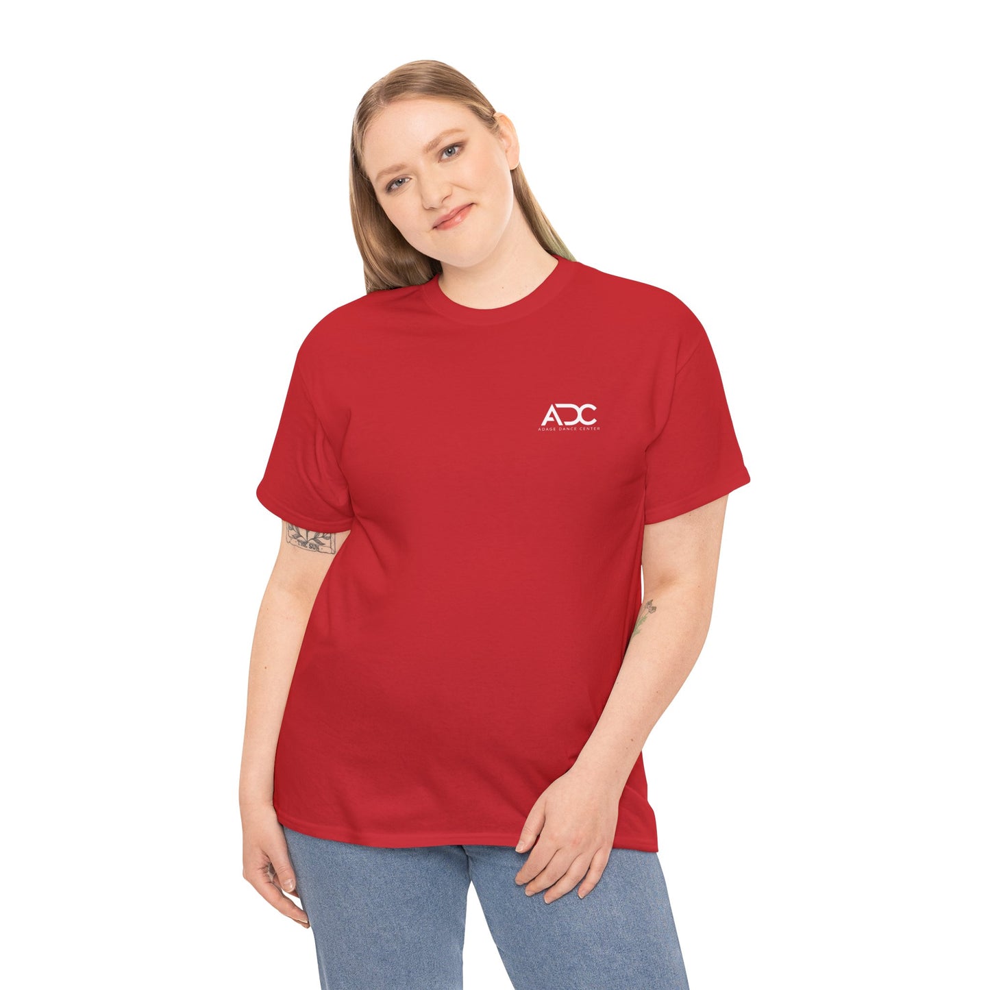 Adage Dance Center: Gildan Unisex T-Shirt (Front Logo, Back Logo)
