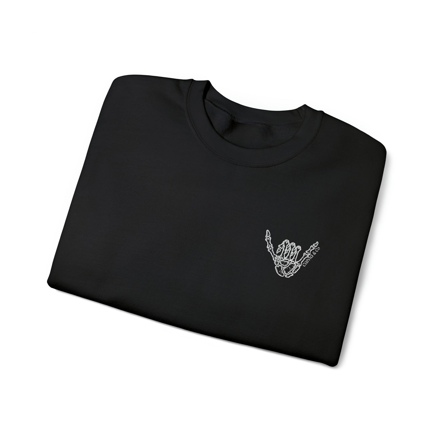 SPOOKY SUMMER - Unisex Crewneck Sweatshirt - (Front Logo, Back Design)