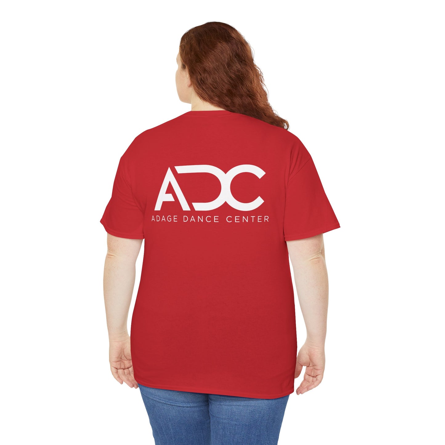 Adage Dance Center: Gildan Unisex T-Shirt (Front Logo, Back Logo)
