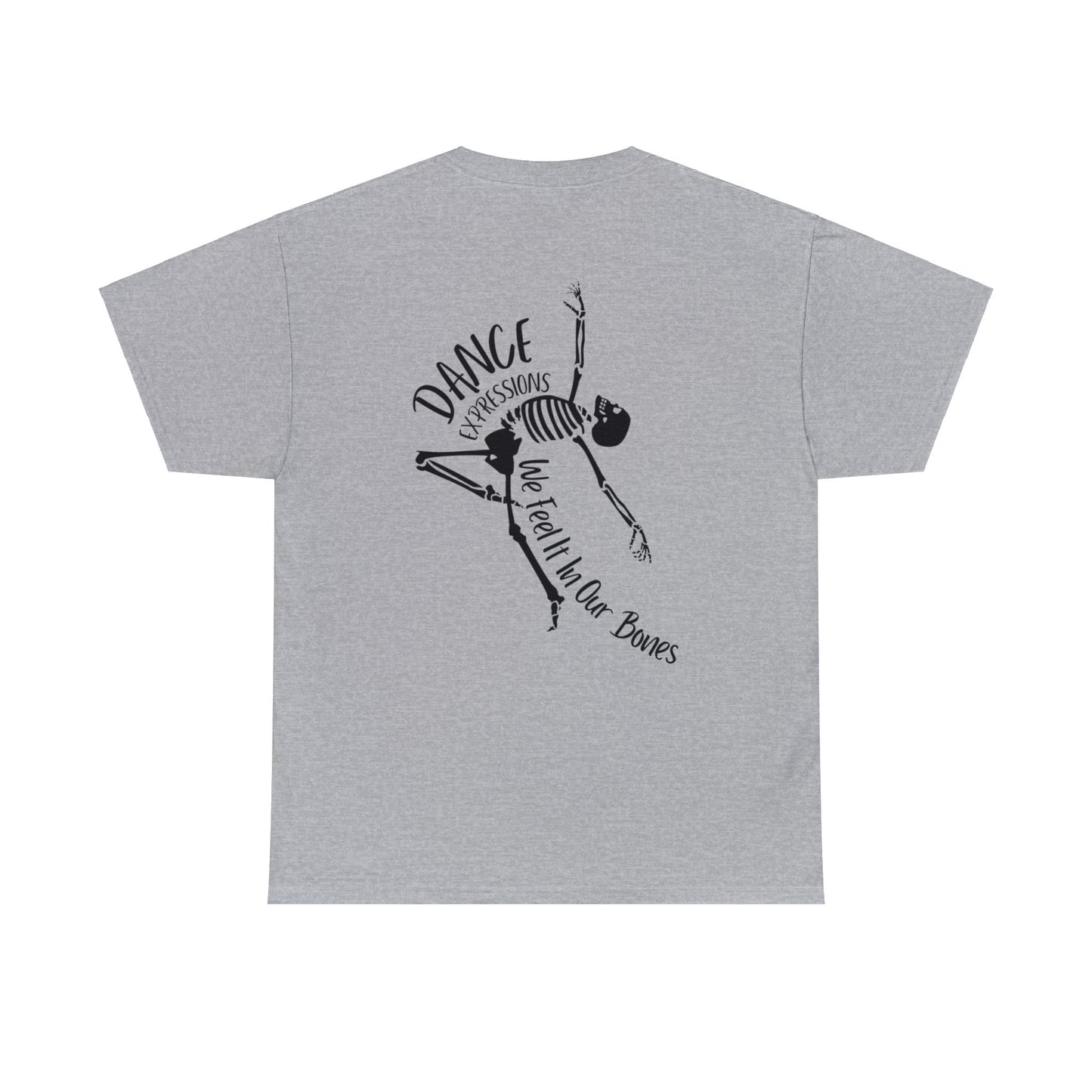DE - Unisex Cotton Tee - Front Logo, Back Design