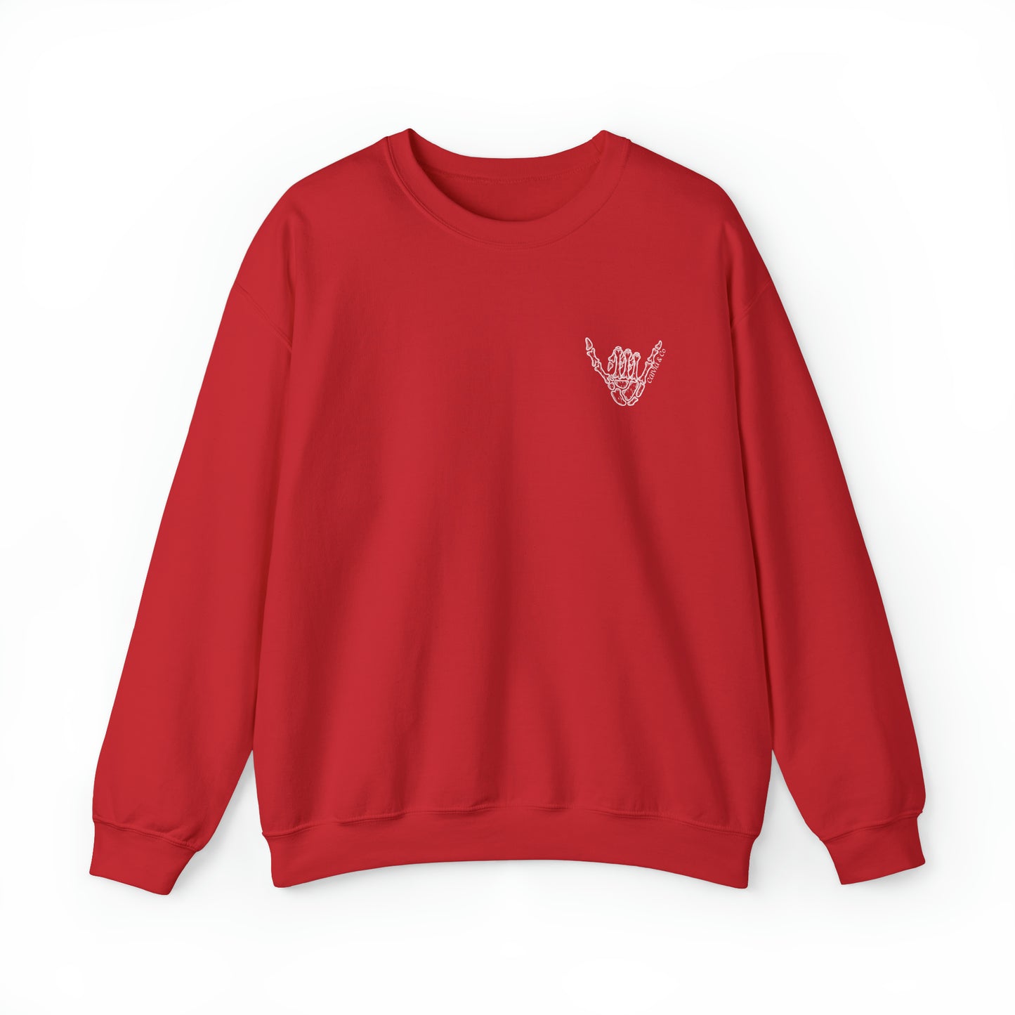 SPOOKY SUMMER - Unisex Crewneck Sweatshirt - (Front Logo, Back Design)