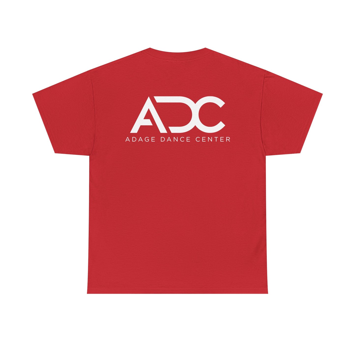 Adage Dance Center: Gildan Unisex T-Shirt (Front Logo, Back Logo)