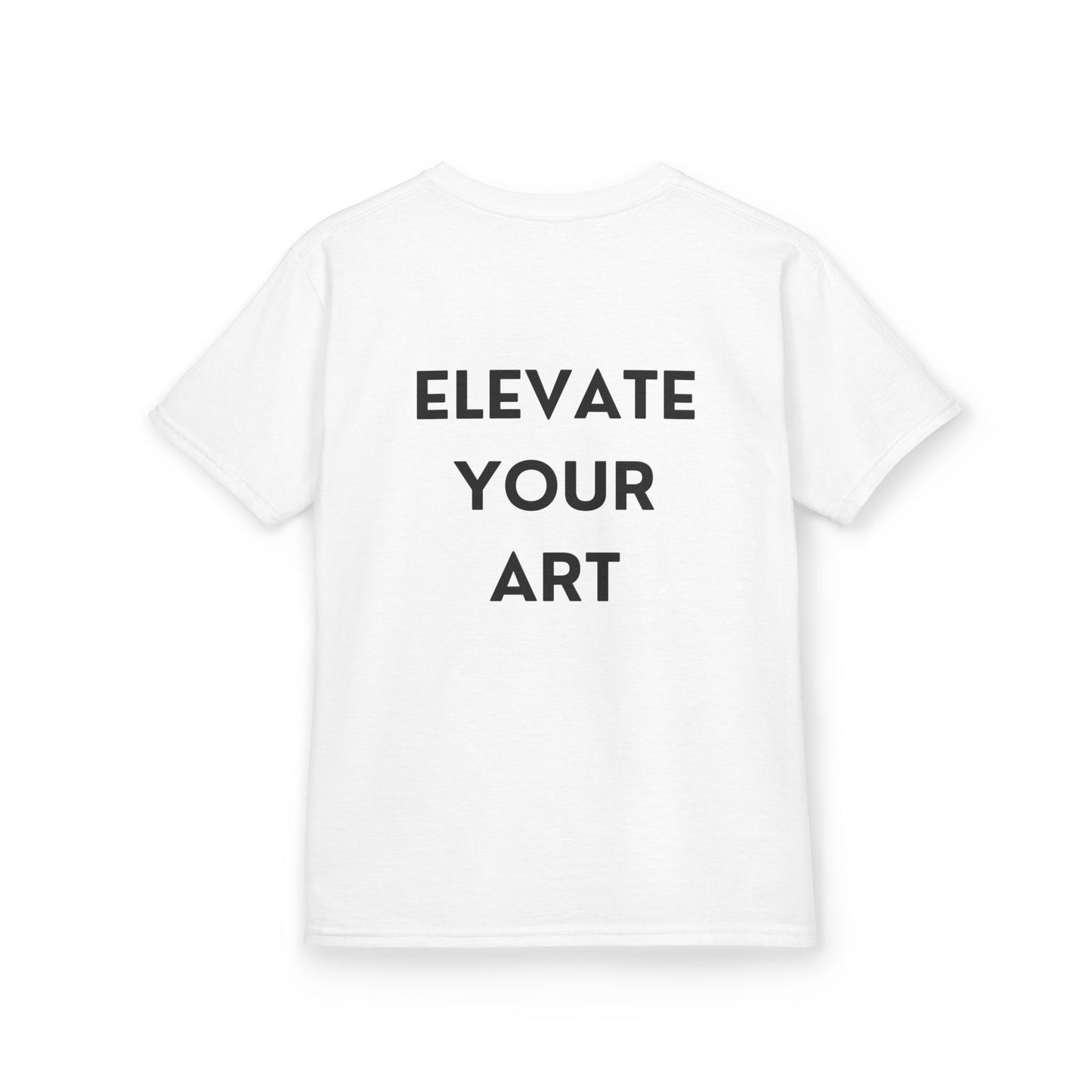 The Space - Youth Heavy Cotton Tee (Left Chest Logo, Back Quote)