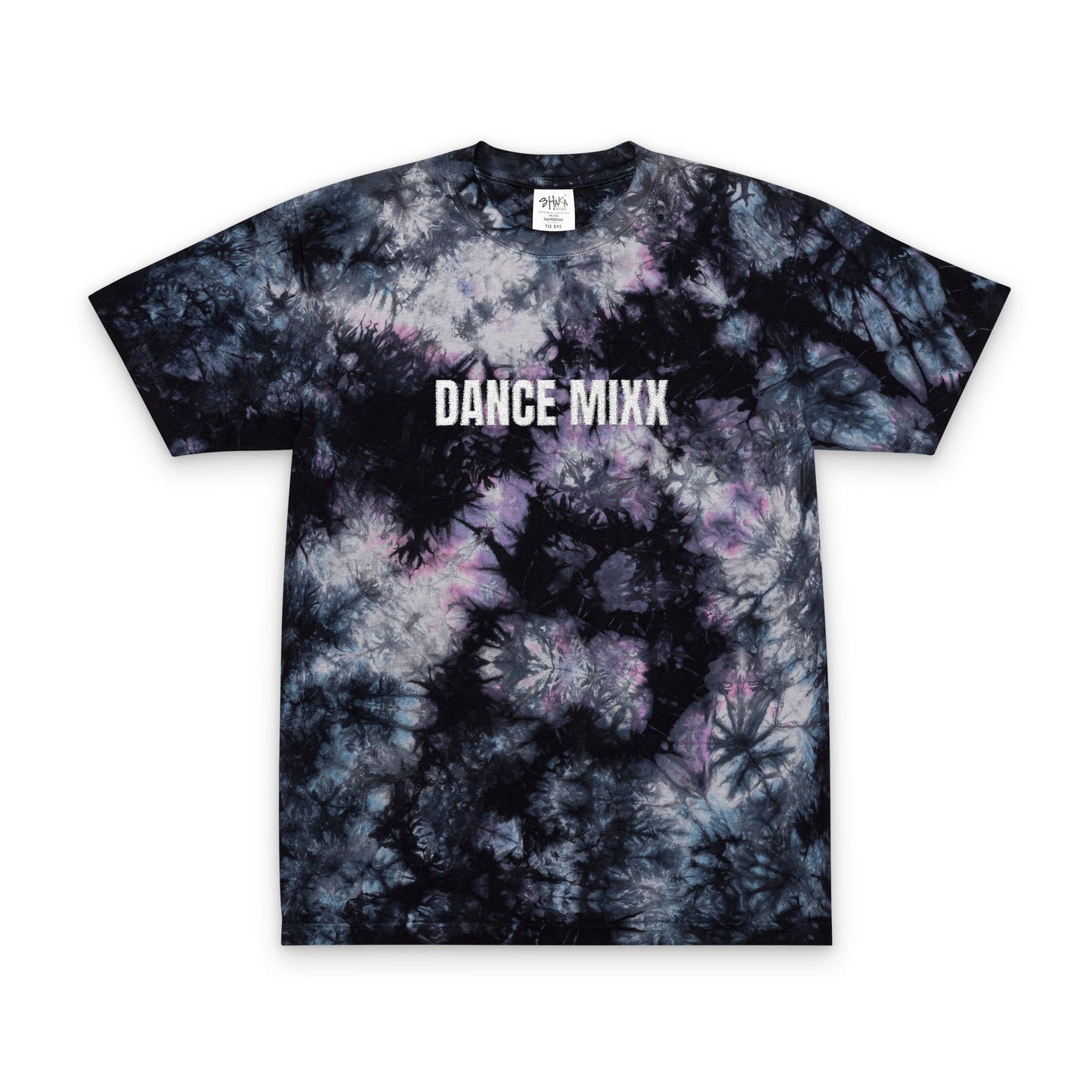 MIXX Summer 2025 - Unisex Oversized Tie-Dye T-Shirt (Embroidered)