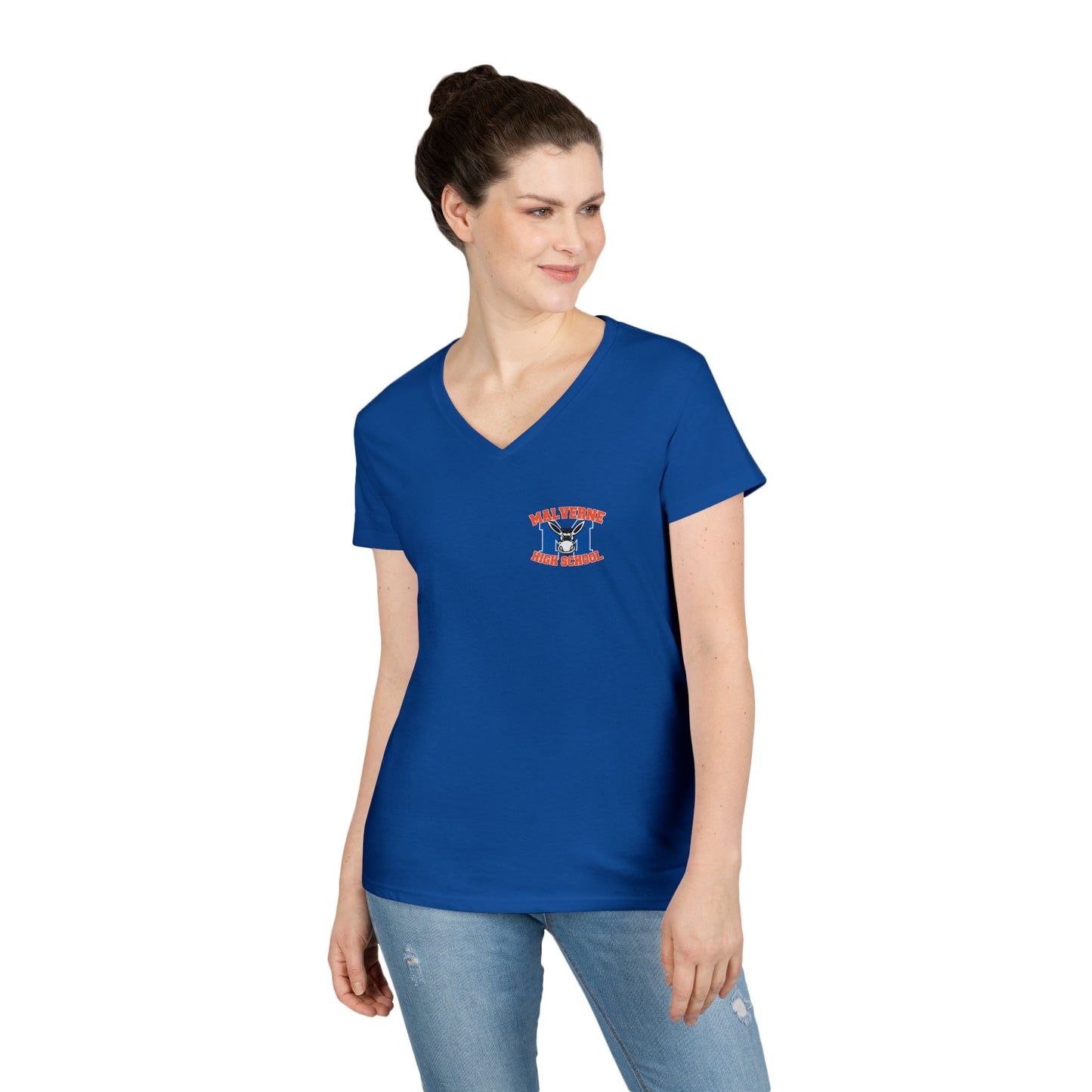 MHS - Ladies' V-Neck T-Shirt
