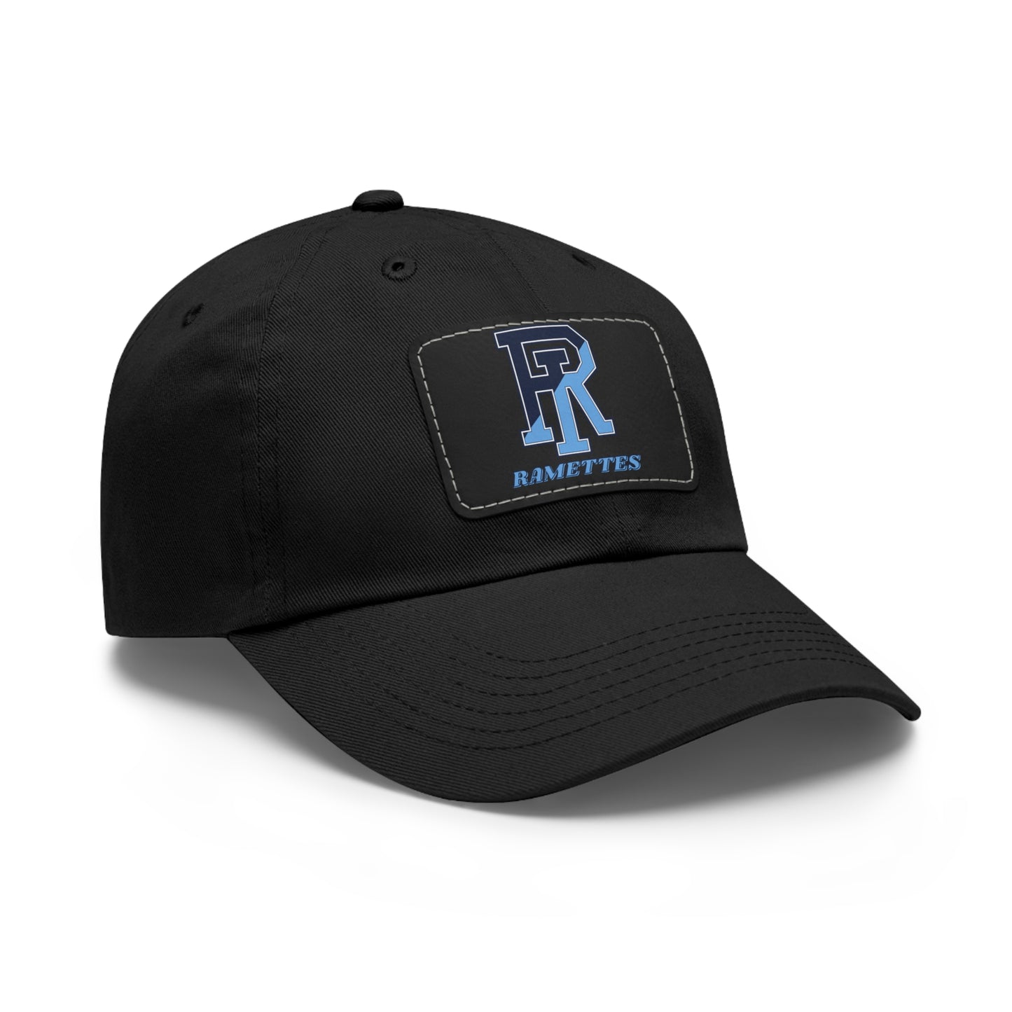 Stylish Dad Hat with Leather Patch - Ramettes