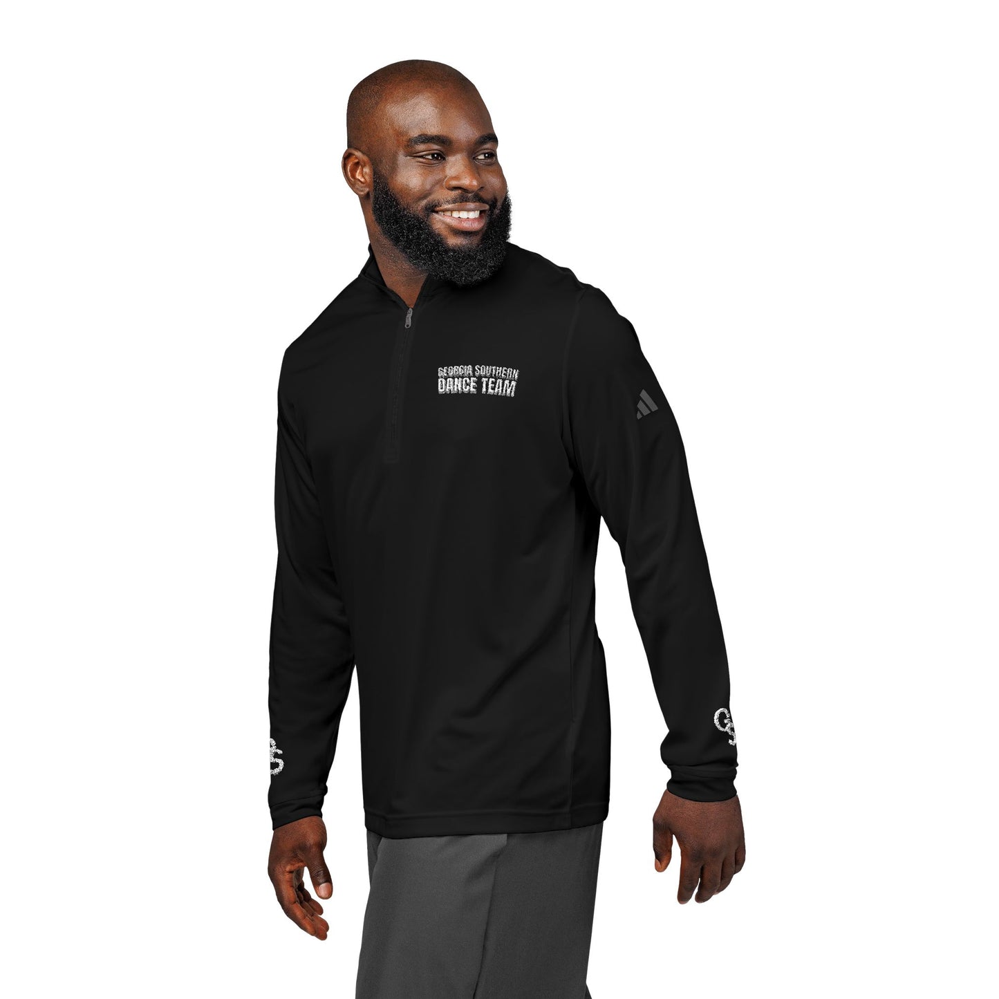 Georgia Southern Dance Team Unisex Quarter-Zip Pullover, Adidas (Embroidered)