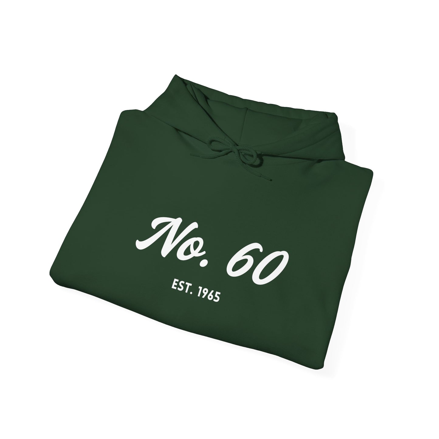 No. 60 EST. 1965 - Unisex Hooded Sweatshirt