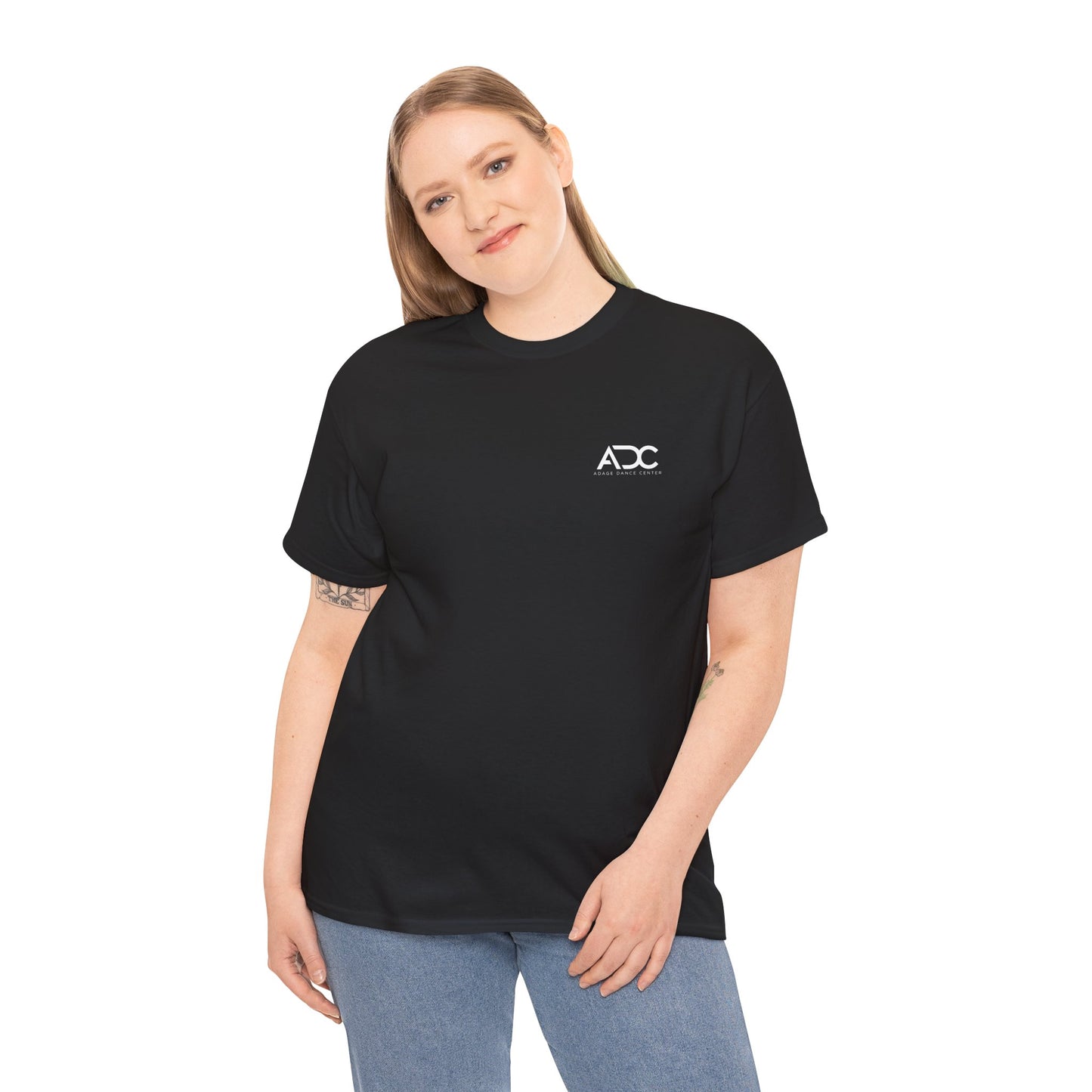 Adage Dance Center: Gildan Unisex T-Shirt (Front Logo, Back Logo)