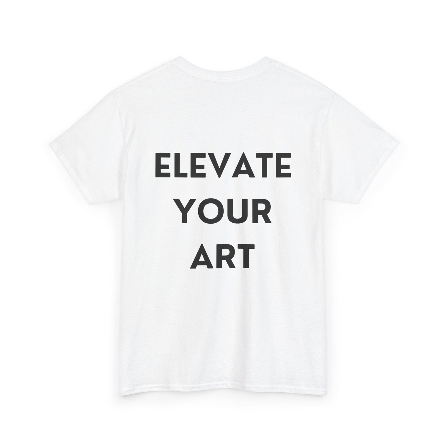 The Space - Unisex Heavy Cotton Tee (Left Chest Logo, Back Quote)