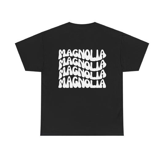 MDA - Unisex Cotton Tee (Front Mini Logo, Back Large Logo)