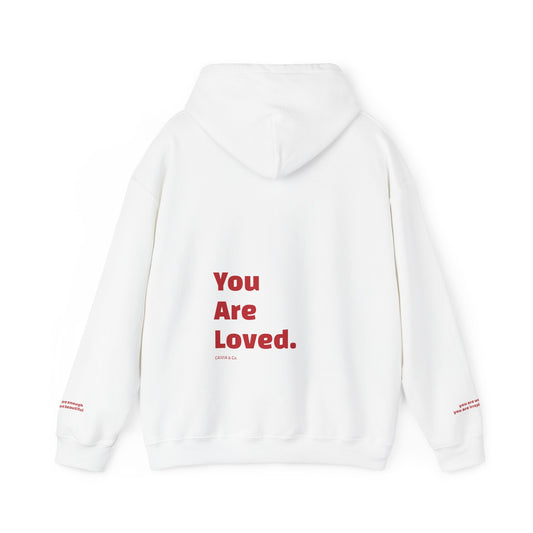 YOU ARE LOVED - (RUNS SMALL) Unisex Heavy Blend™ Hooded Sweatshirt