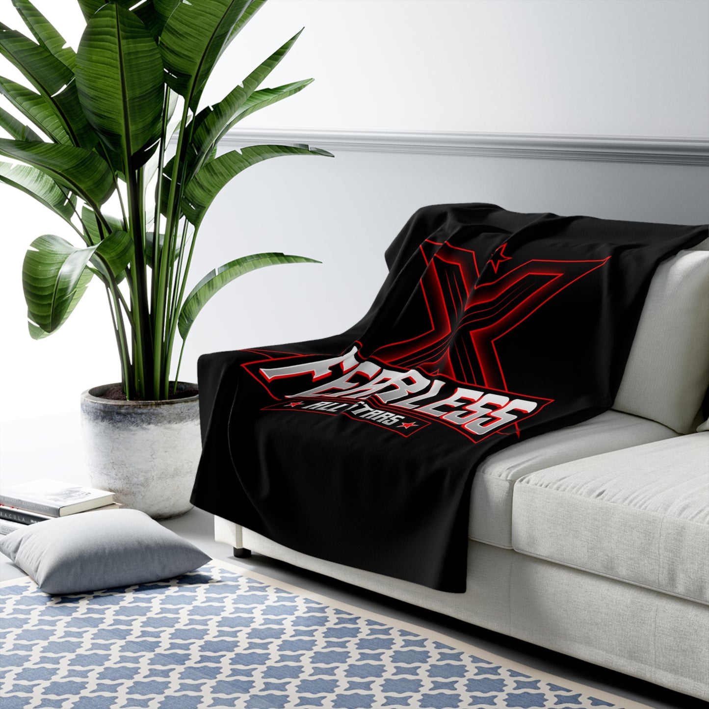 Fearless - Sherpa Fleece Blanket