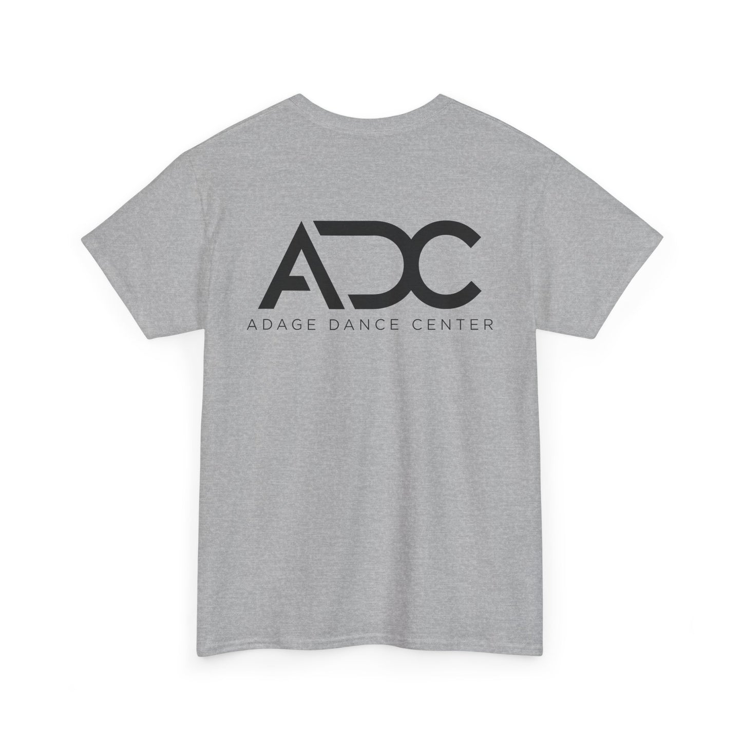 Adage Dance Center: Gildan Unisex T-Shirt (Front Logo, Back Logo)
