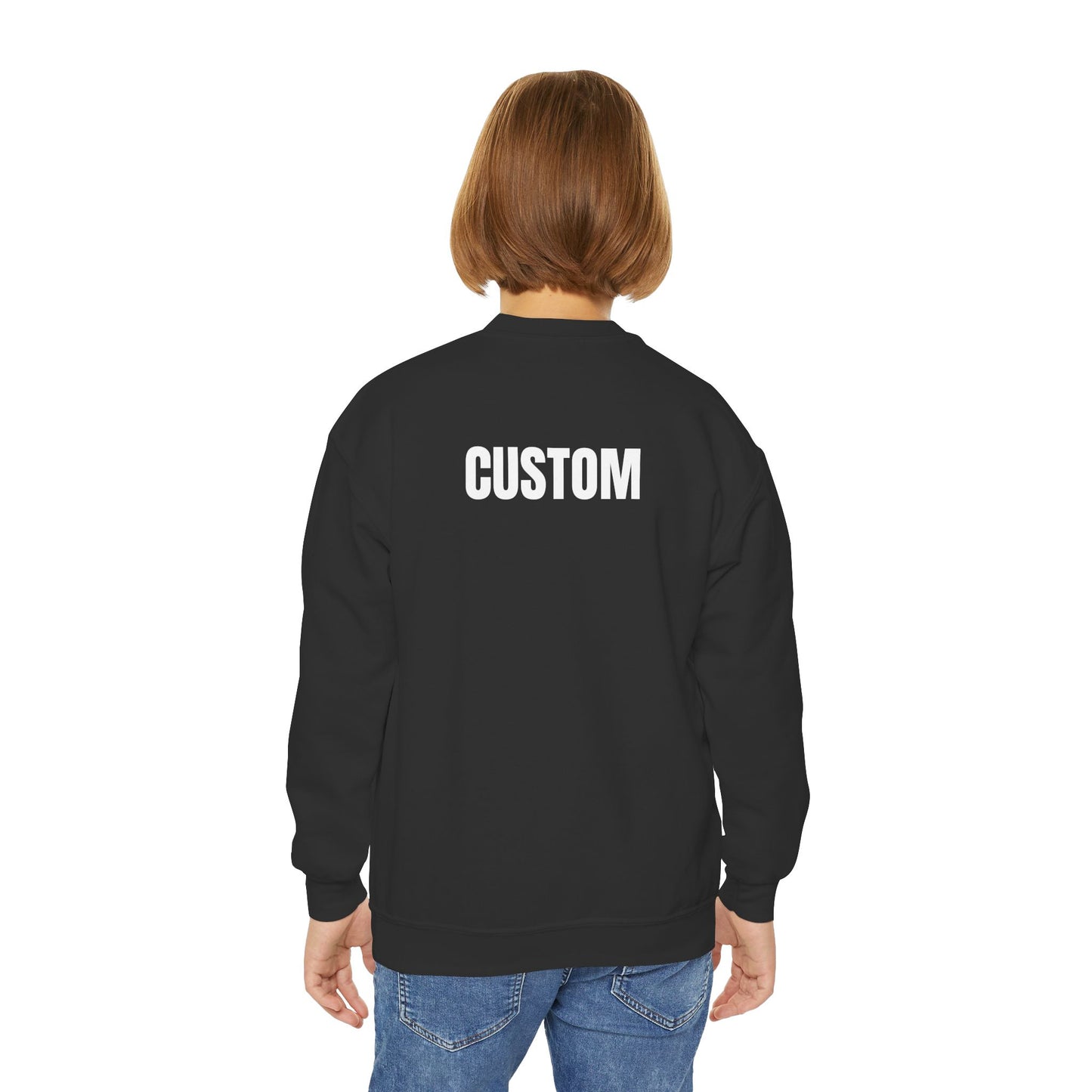 Adage Dance Center: Gildan Youth Crewneck Sweatshirt (Front Logo, Back Name)