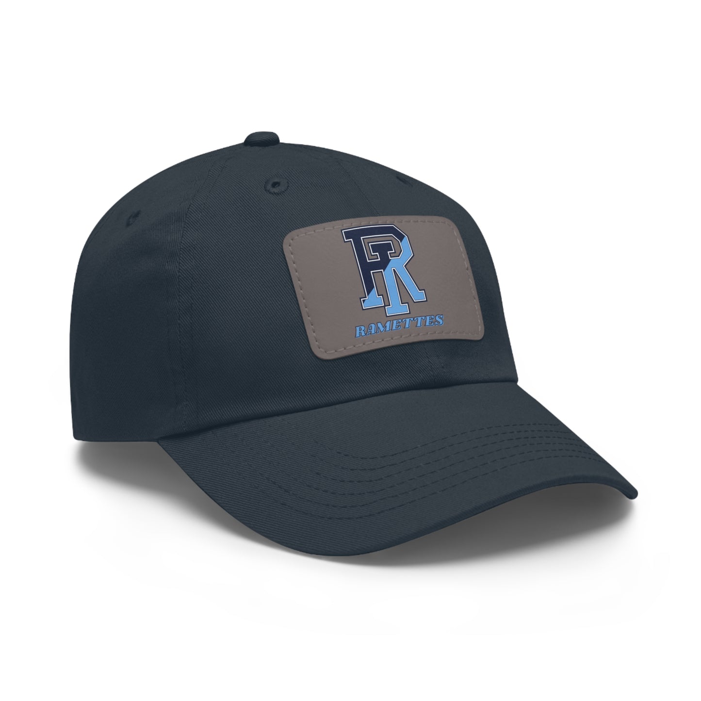 Stylish Dad Hat with Leather Patch - Ramettes