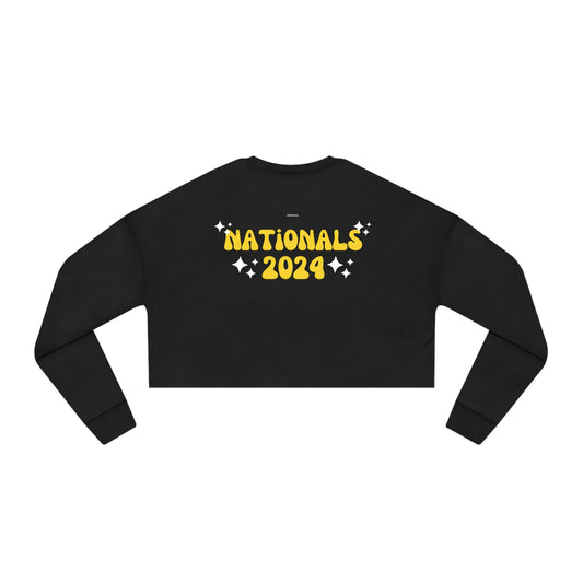 Mixx Nationals Adult Cropped Sweatshirt - (Front Lets Dance, Back Nationals)