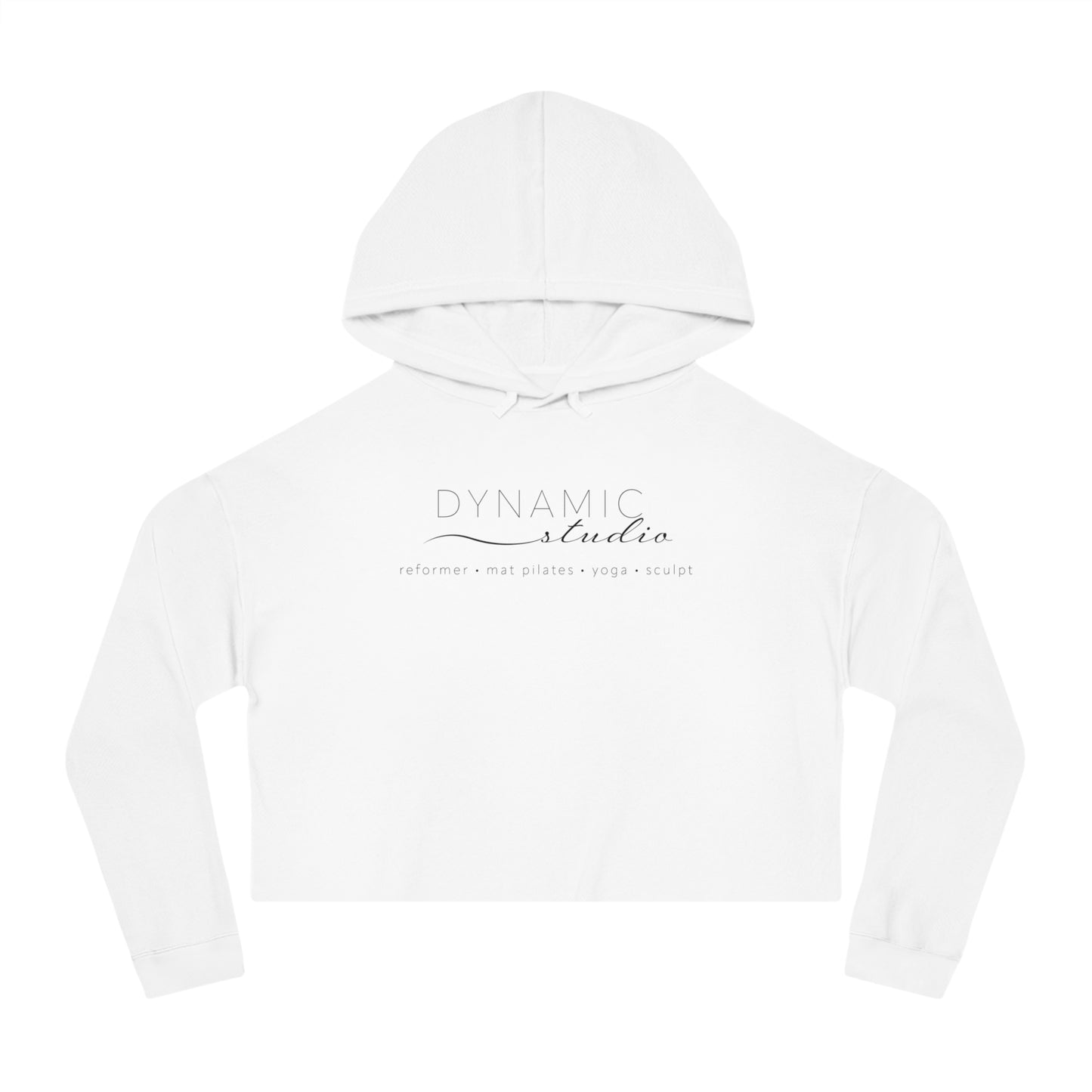 Women's Cropped Hooded Sweatshirt - Dynamic Studio