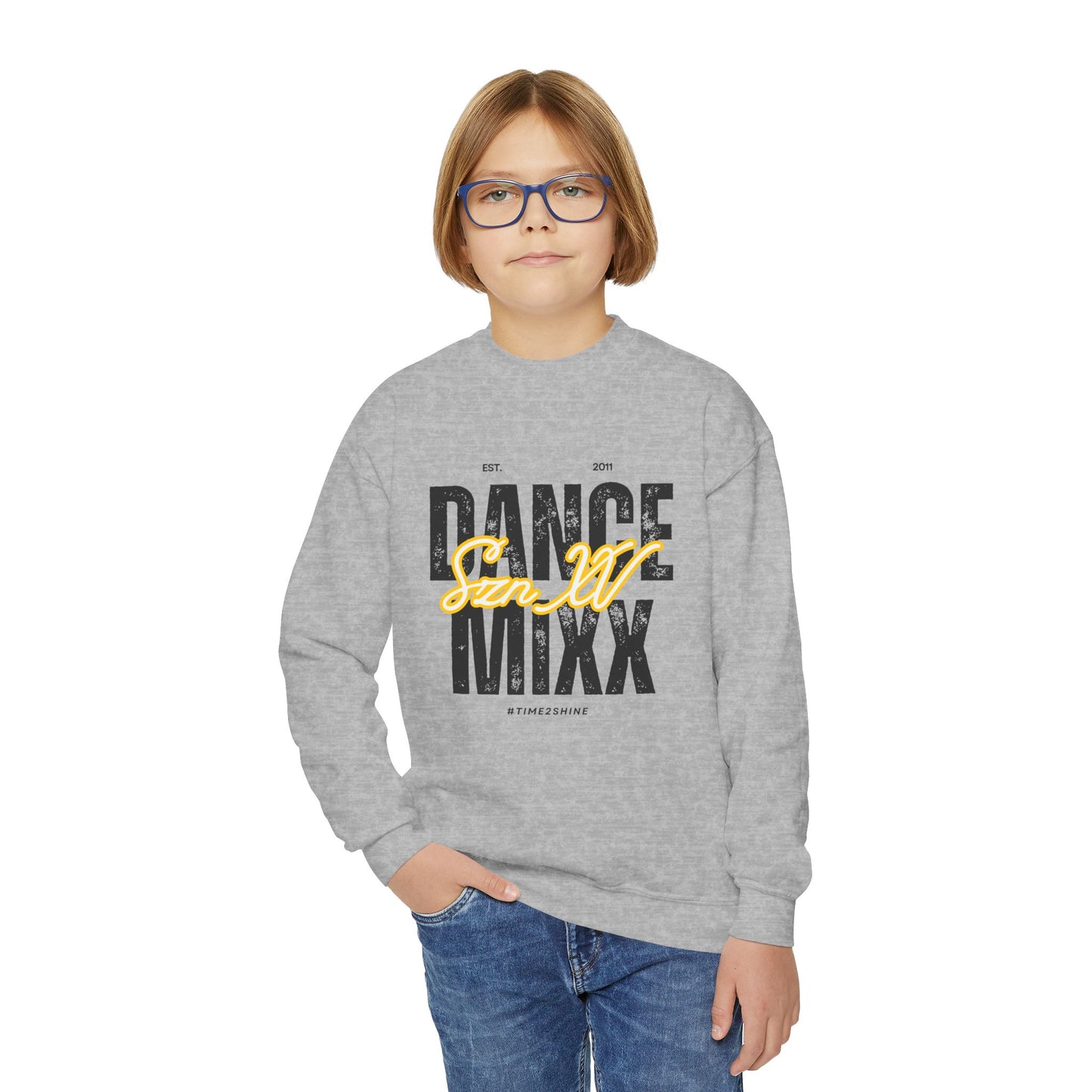 Season XV - Youth Crewneck Sweatshirt (Front Image)