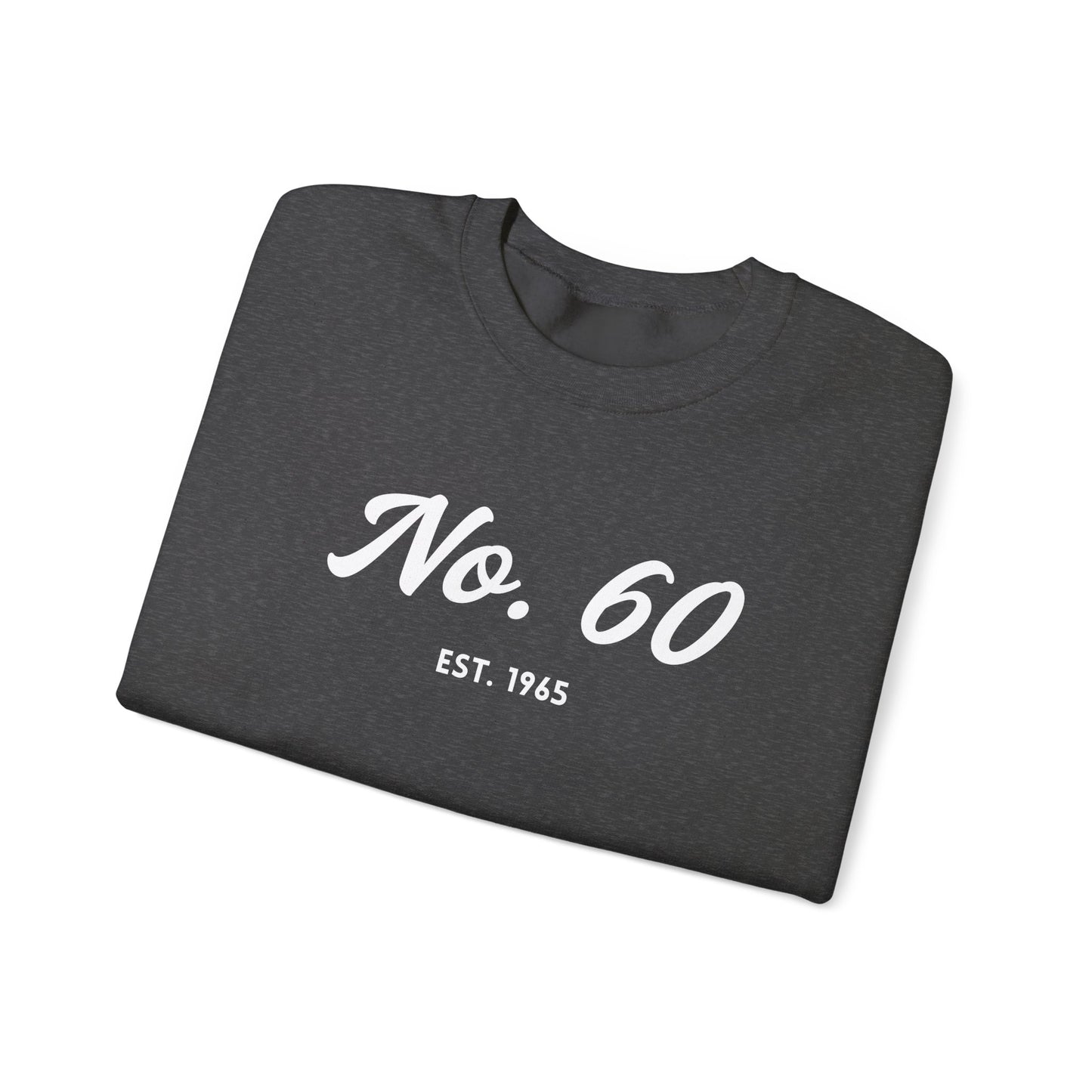 No. 60 EST 1965 - Unisex Crewneck Sweatshirt
