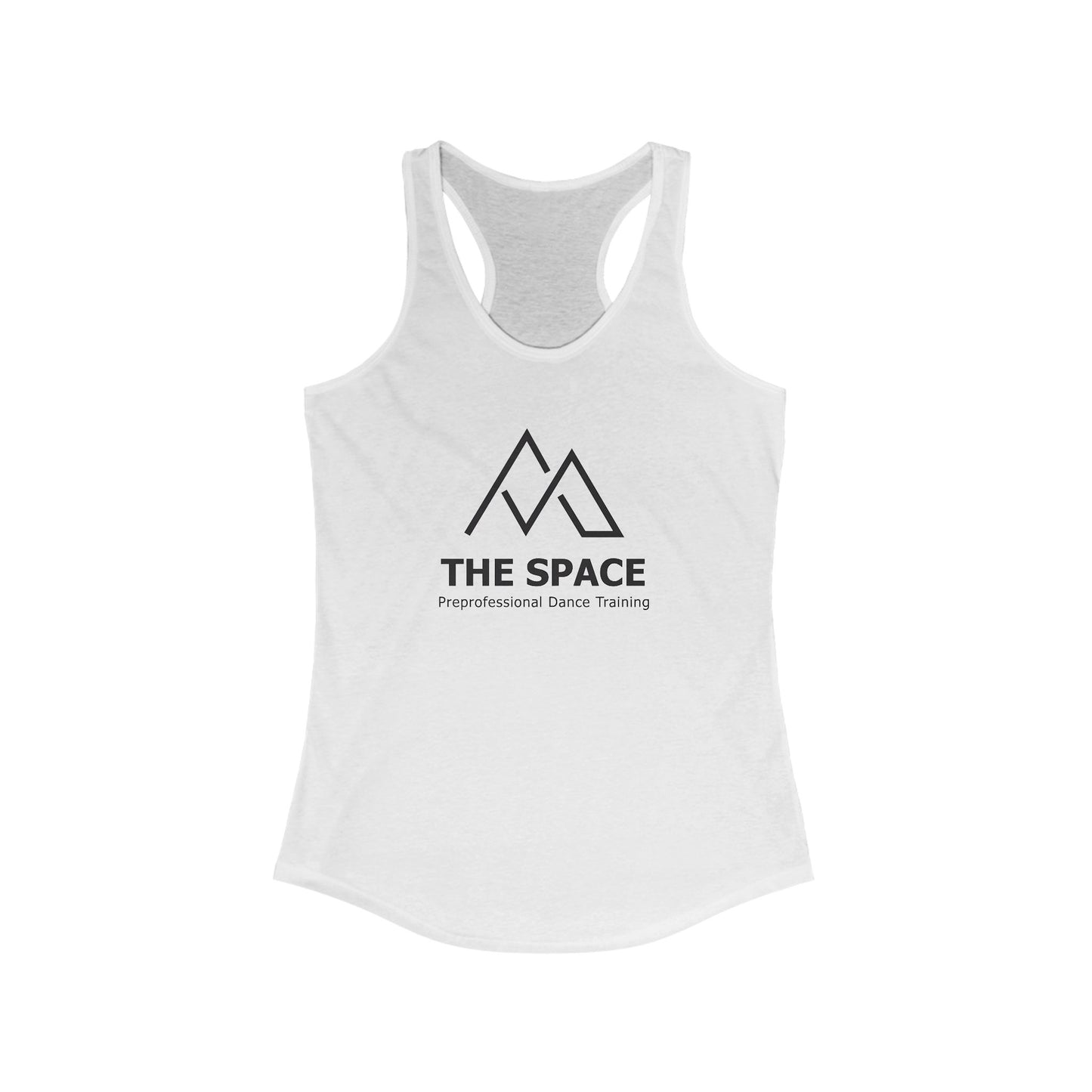 The Space - Women's Ideal Racerback Tank (RUNS SMALL) (Front Logo)