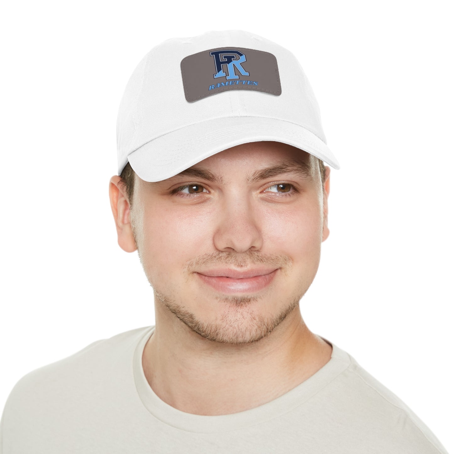 Stylish Dad Hat with Leather Patch - Ramettes