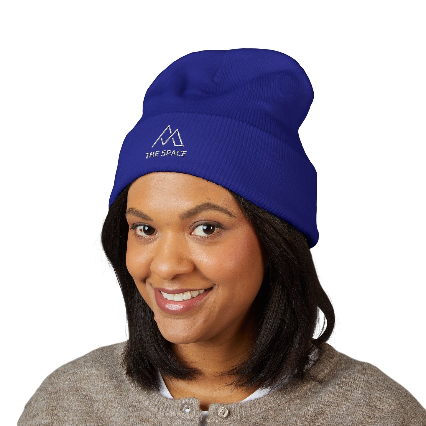 The Space - Classic Cuffed Beanie Embroidered