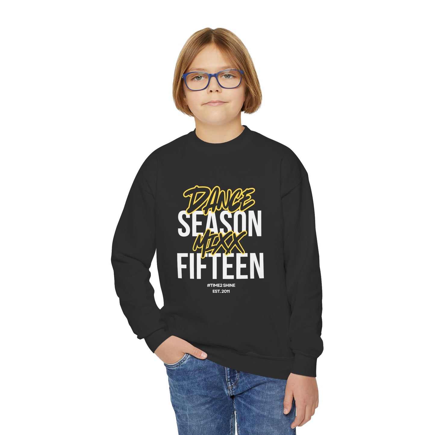 Season XV - Youth Crewneck Sweatshirt (Front Image)