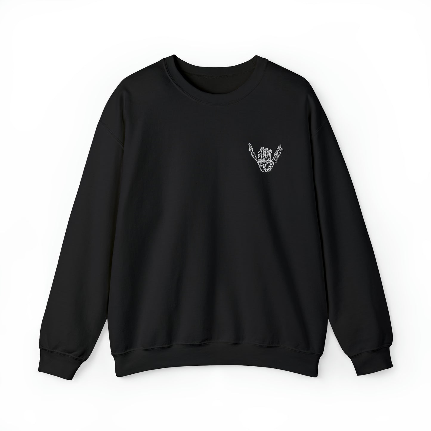 SPOOKY SUMMER - Unisex Crewneck Sweatshirt - (Front Logo, Back Design)