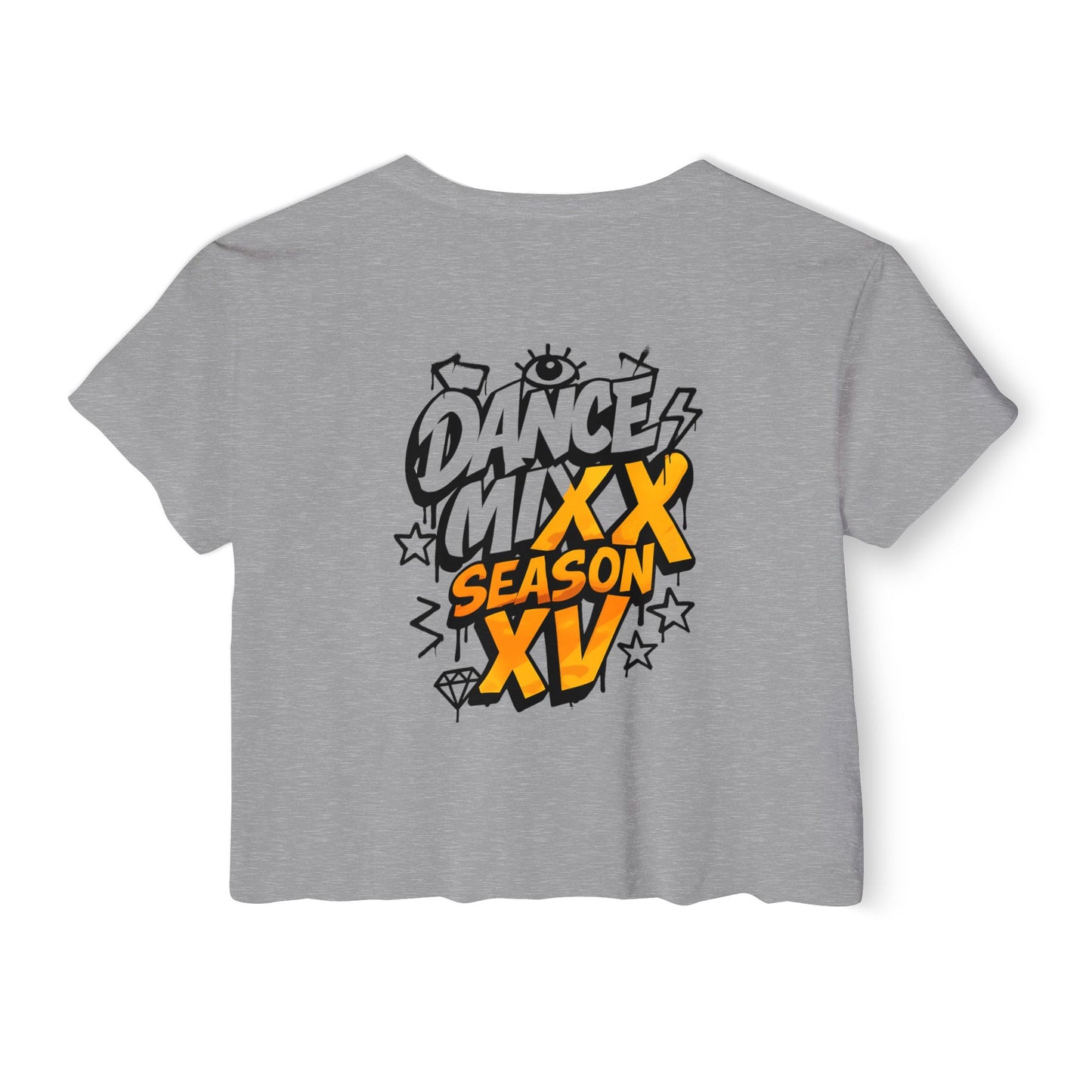 Season XV - Women's Crop Top (Front Logo, Back Image)