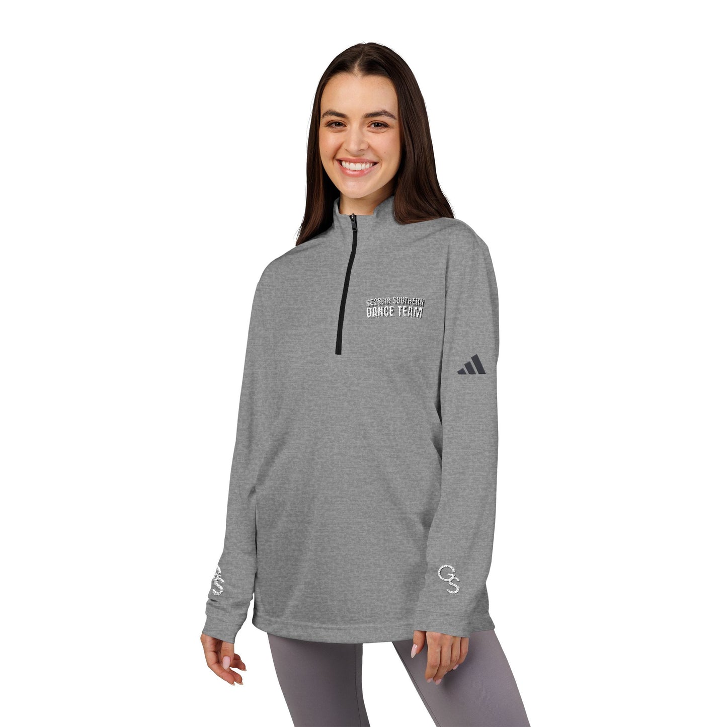 Georgia Southern Dance Team Unisex Quarter-Zip Pullover, Adidas (Embroidered)