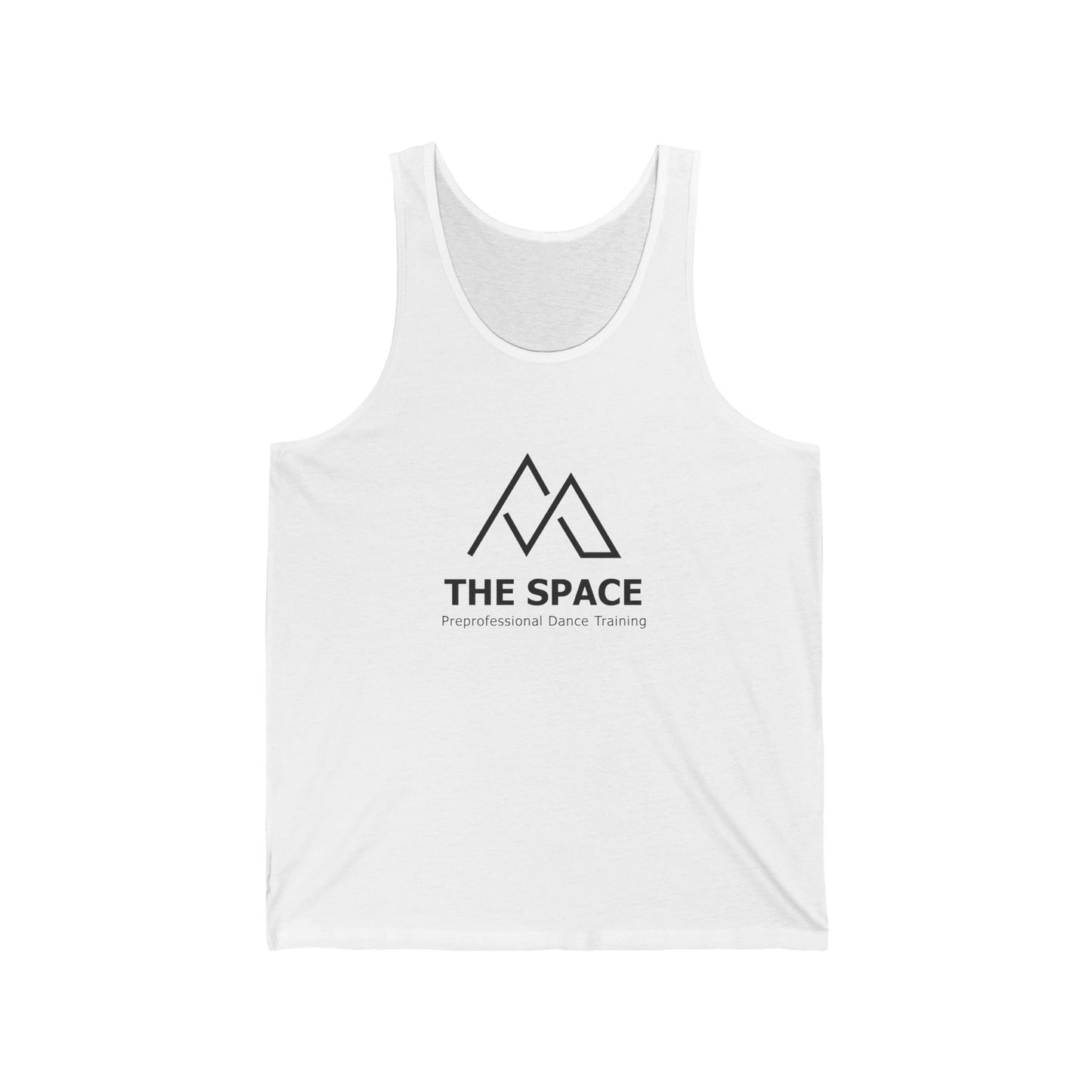 The Space - Unisex Jersey Tank (Front Logo)