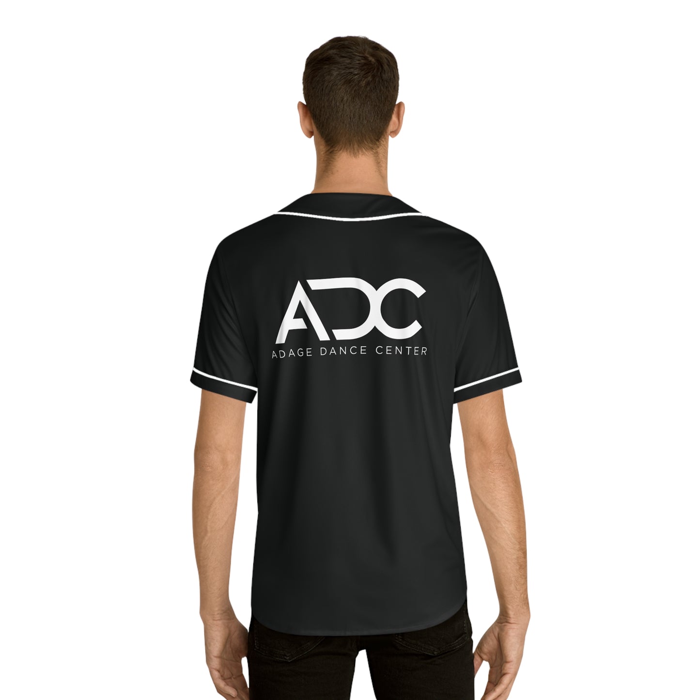 Adage Dance Center: Baseball Jersey for Men CUSTOM - Read Description (Front Name, Back Logo)
