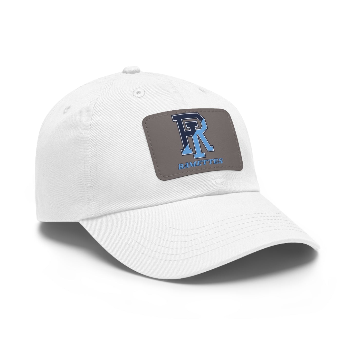 Stylish Dad Hat with Leather Patch - Ramettes