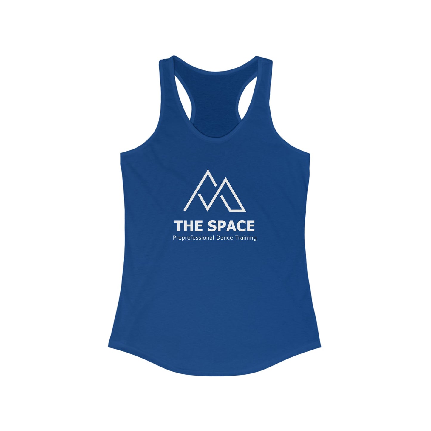 The Space - Women's Ideal Racerback Tank (RUNS SMALL) (Front Logo)