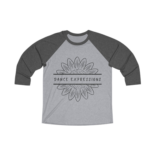DE - Unisex Tri-Blend 3\4 Raglan Tee