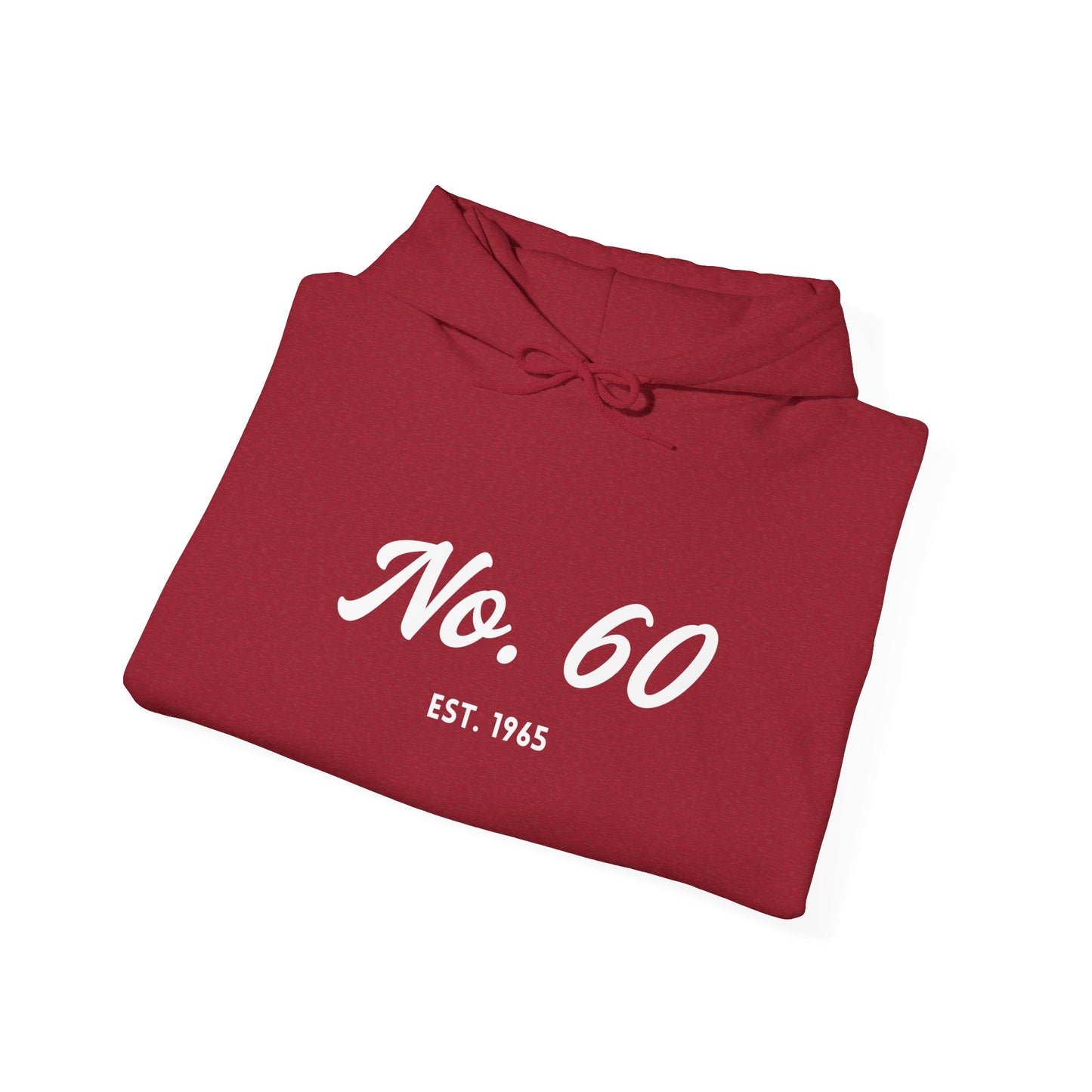 No. 60 EST. 1965 - Unisex Hooded Sweatshirt