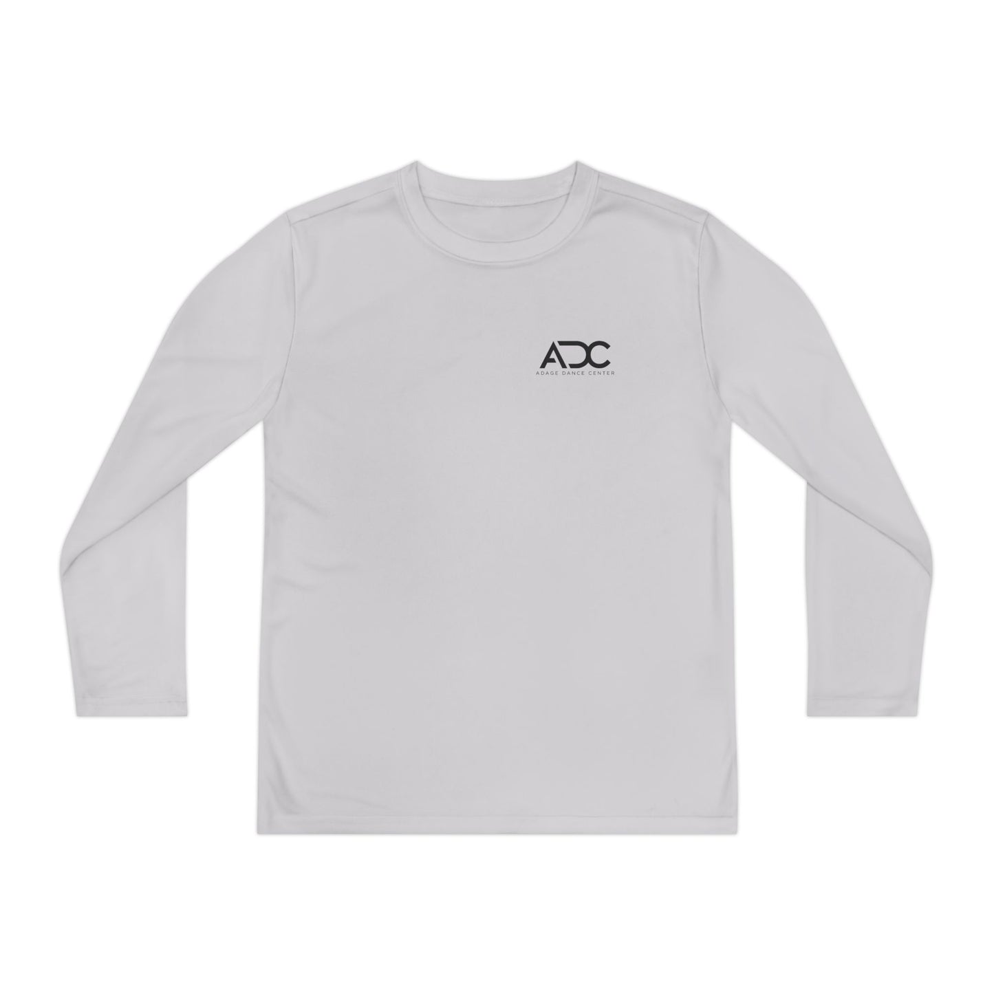Adage Dance Center: Youth Long Sleeve Tee (Front Logo, Back Logo)