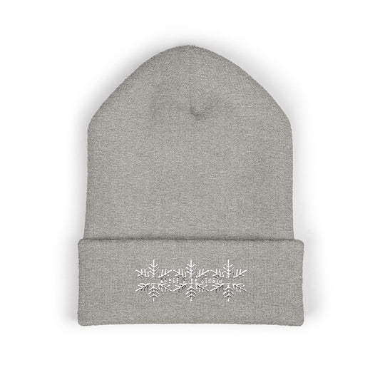 Dance Mixx Studio - Holiday Embroidered Cuffed Beanie