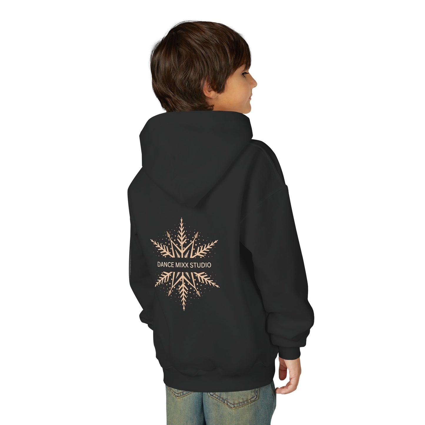 Dance Mixx Studio - Youth Holiday Snowflake Hoodie (Option 2)